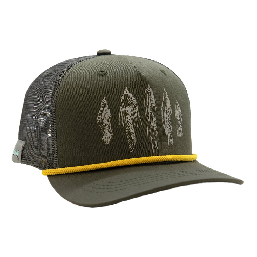 Rep Your Water Streamers 5 Panel Hat Fall Line Outfitters