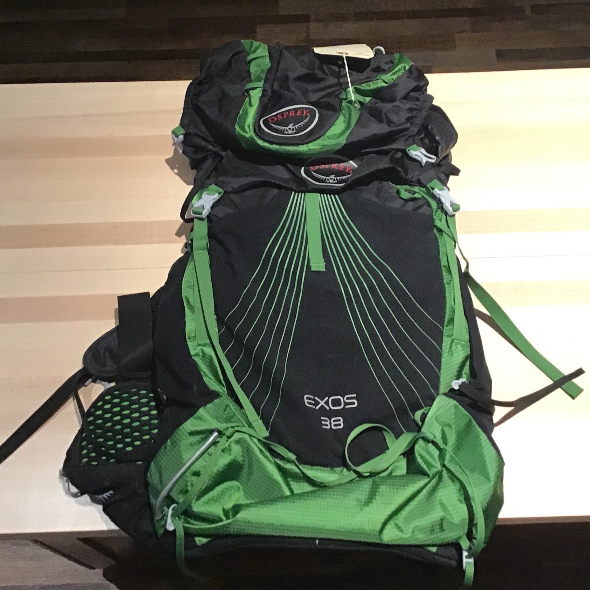 OSPREY selling EXOS 38 BACKPACK